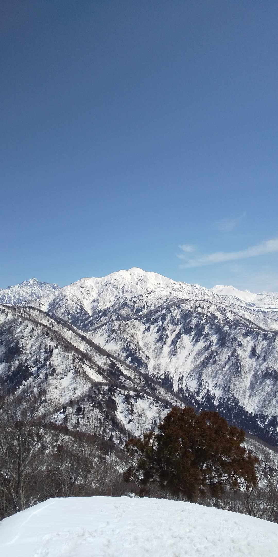 剱岳・大日岳の2ショット①