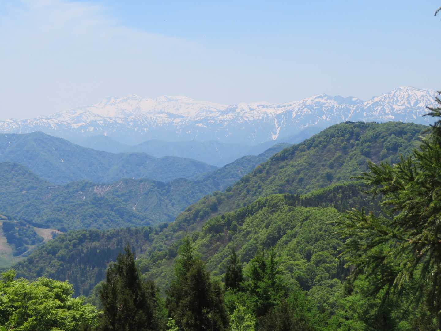白山
　　　　　　　　　高落葉山