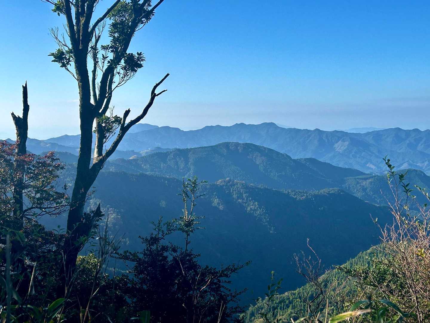 矢部越登山口-釈迦岳-御前岳-釈迦岳 周回コースの写真