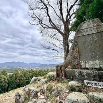 宇陀城山山頂