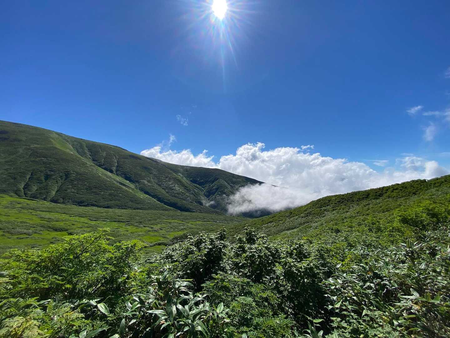 リフト上駅-姥ヶ岳-月山 周回コースの写真