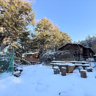 トイレは冬季閉鎖中
