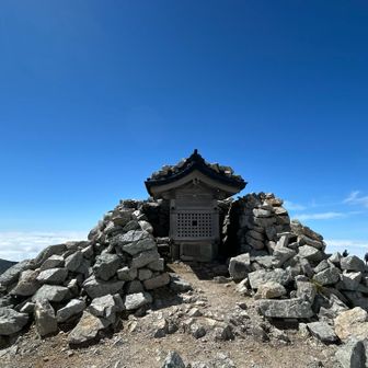 別山山頂も、とりあえず撮っとくか