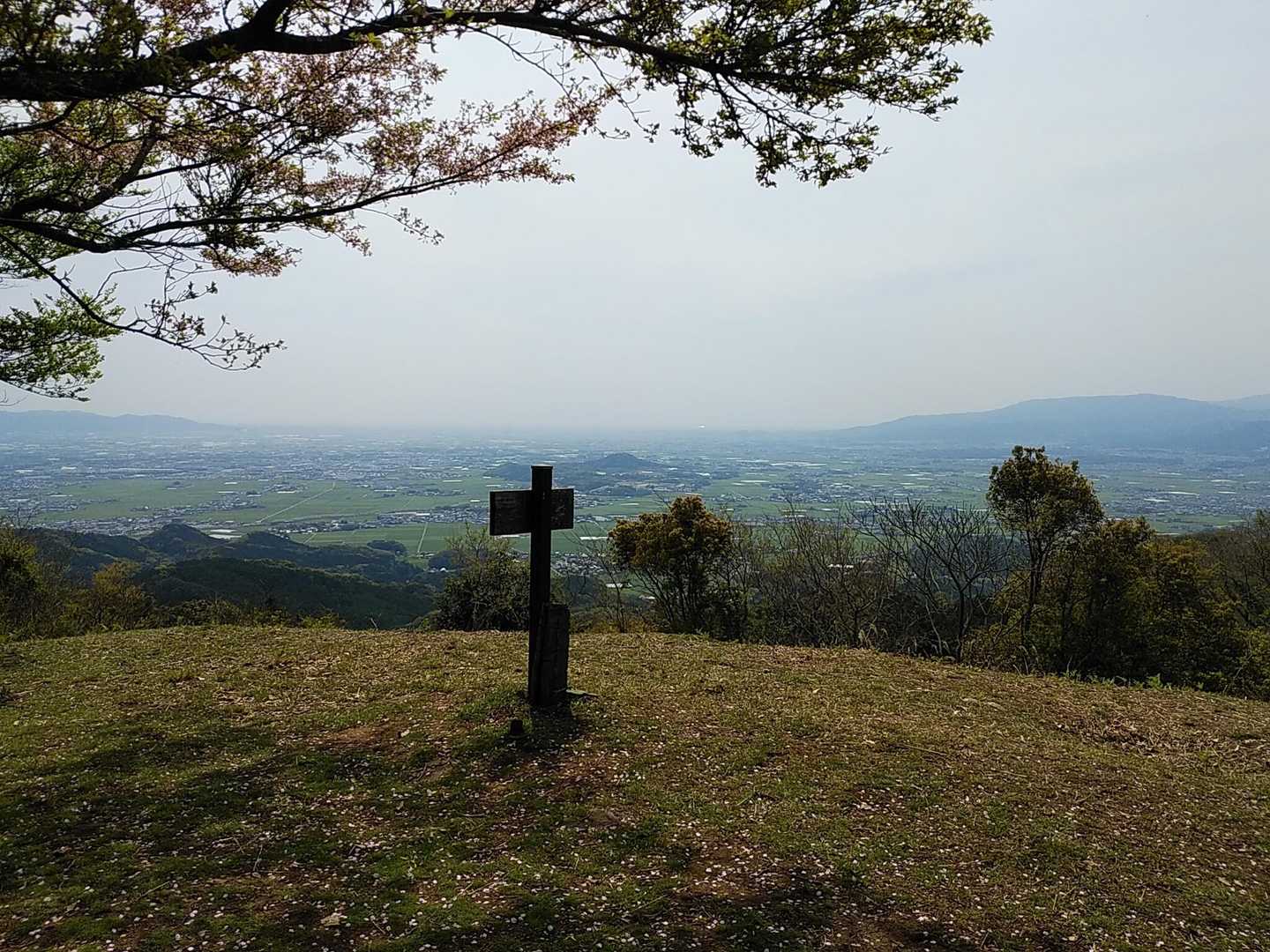 目配山 往復コースの写真