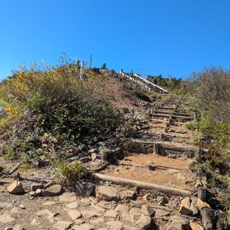 階段が続きます