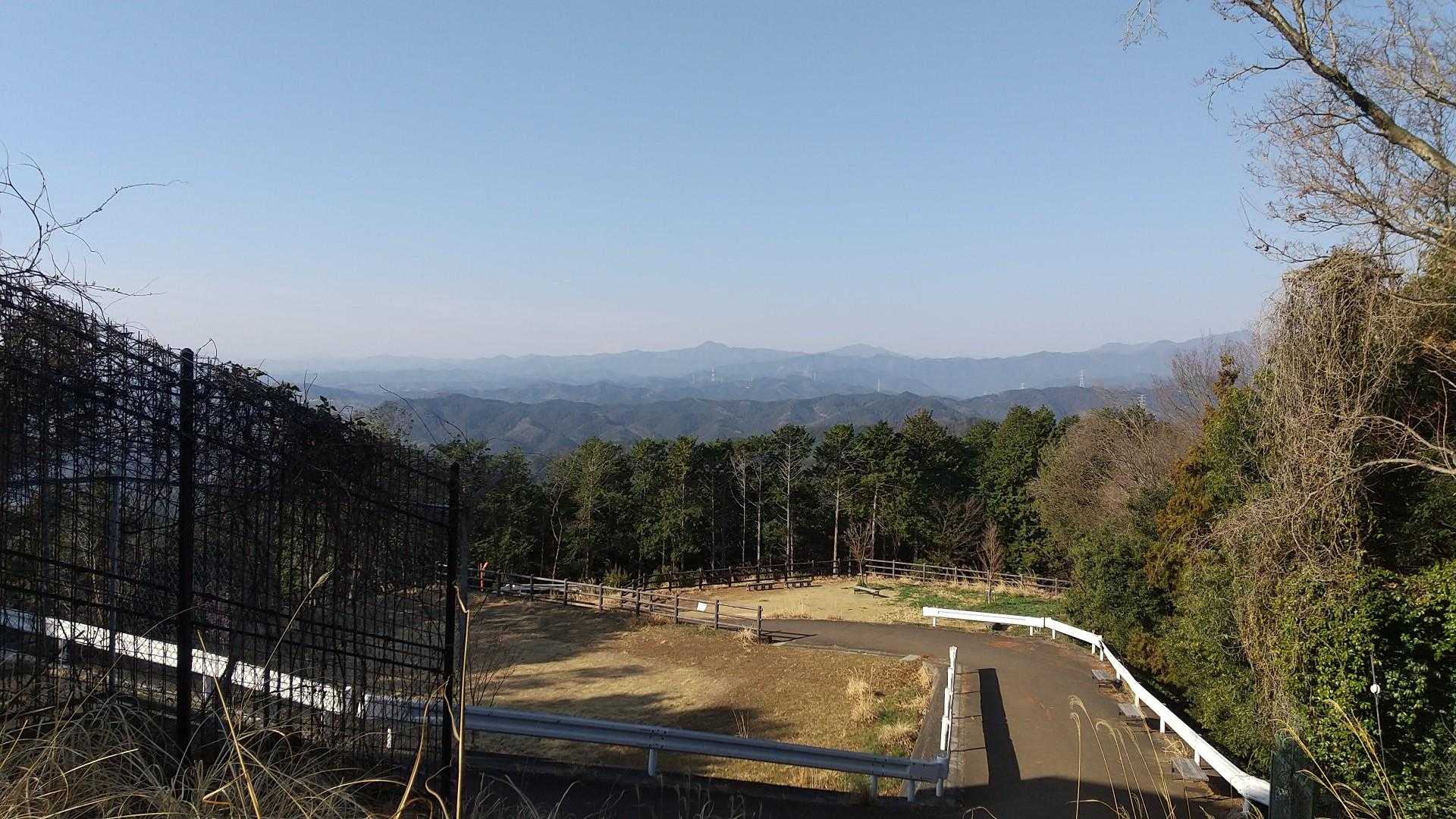 高麗駅-日和田山-物見山-武蔵横手駅 縦走コースの写真