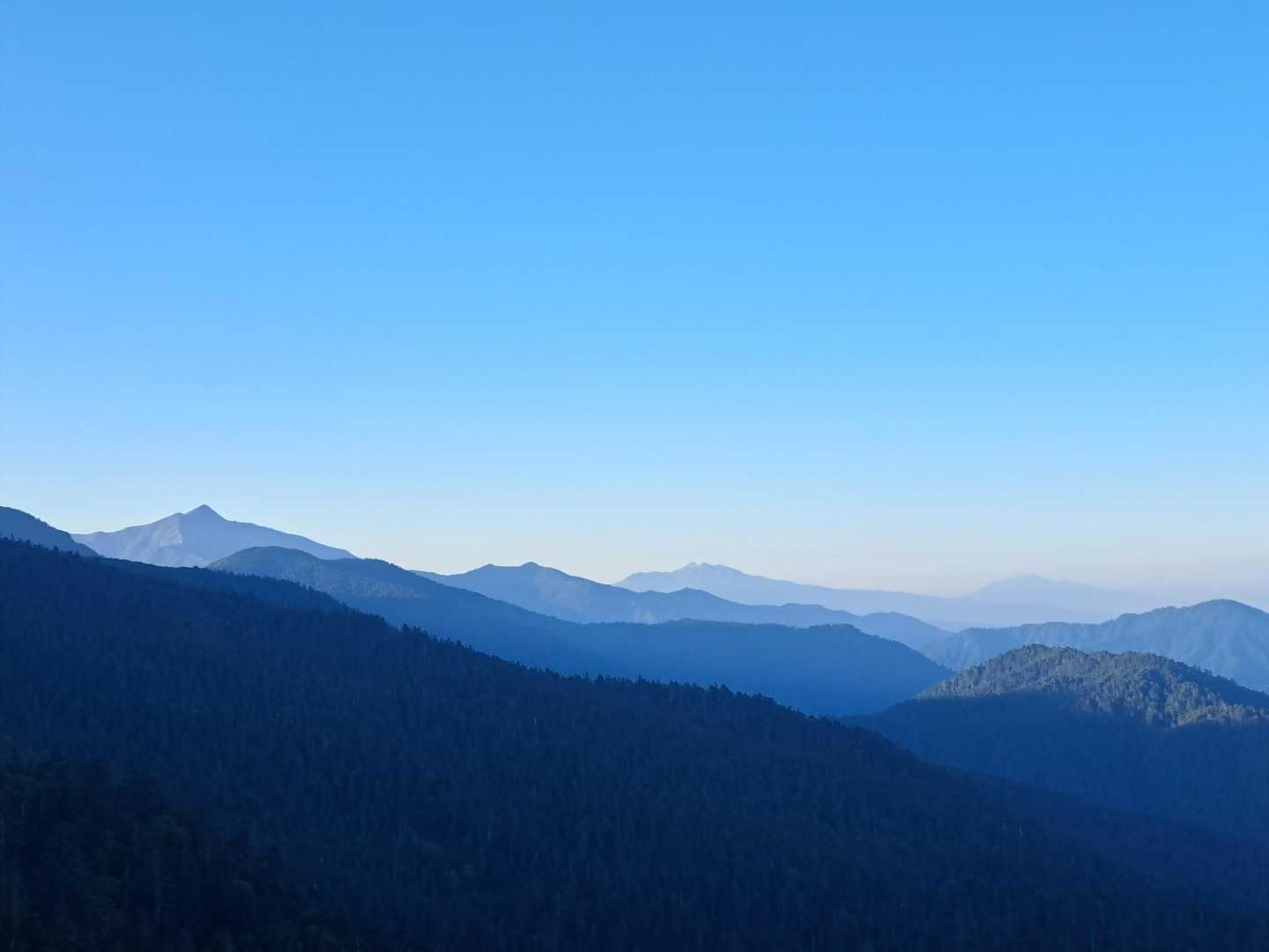 北ノ俣岳登山口-寺地山-北ノ俣岳 往復コースの写真