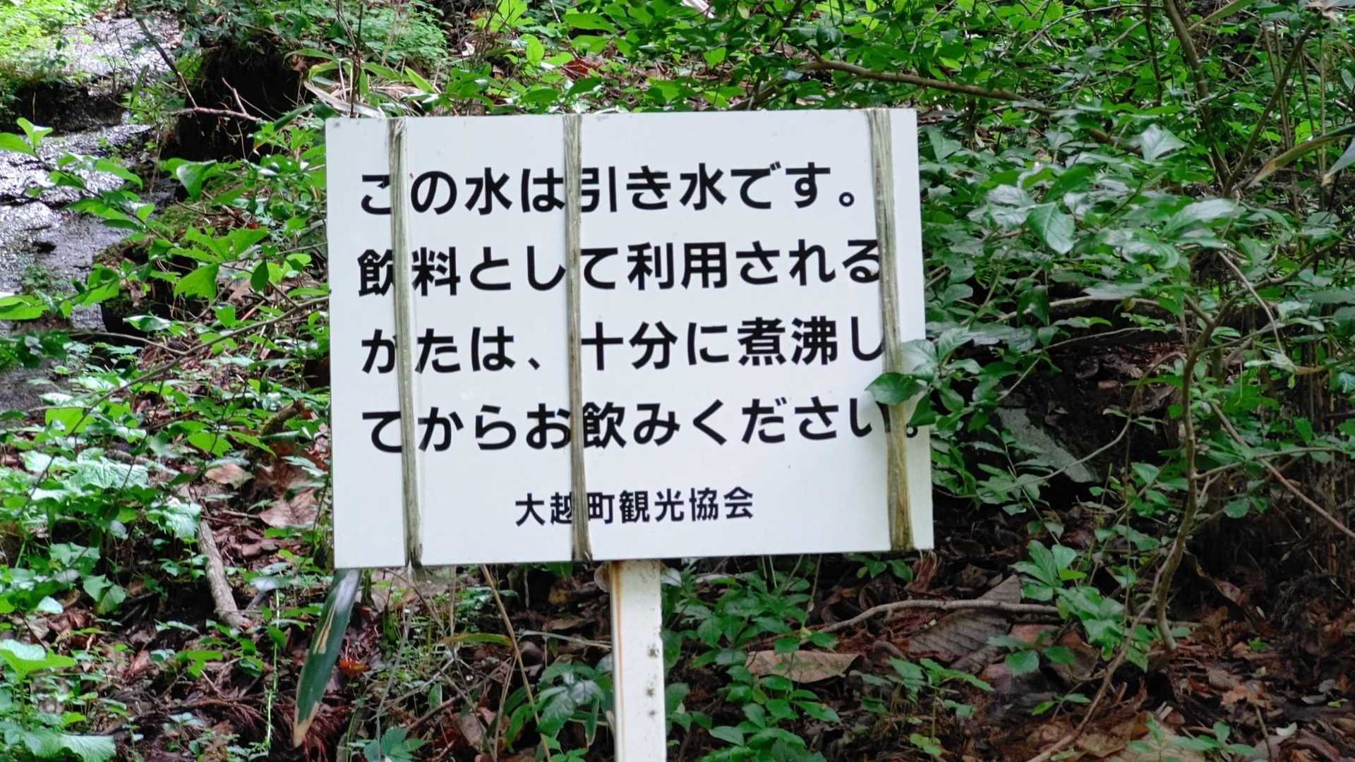 煮沸しないと飲めないことを知る
お腹痛くならないといいね  笑笑