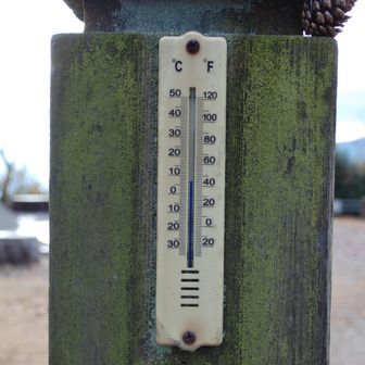 今日は山頂は7℃です⭐️