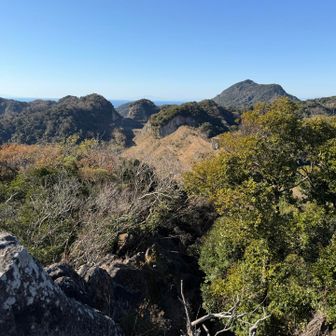 鋸山が見える👀