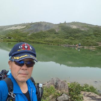 何も見えなかった八方池。