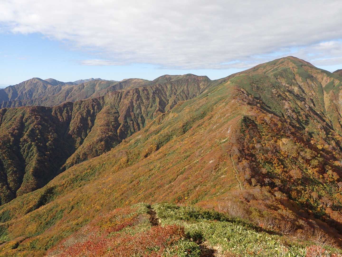 巻倉山山頂からの展望｡