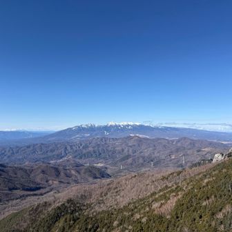 八ヶ岳。裾野まで丸見え