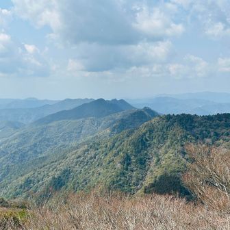 百間山、半作嶺。