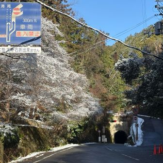 試峠のトンネル
