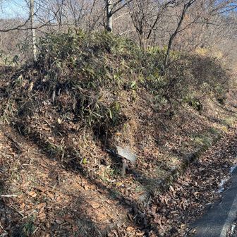 こちらから登山道へ