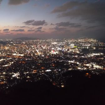 夜景。