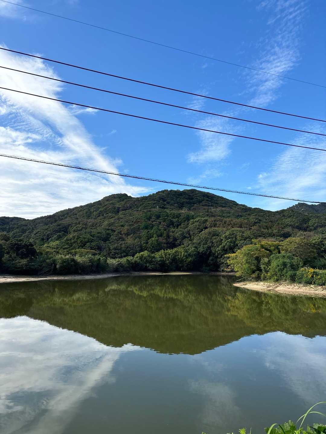 沼？池？逆さ立石山！綺麗だね(^^)