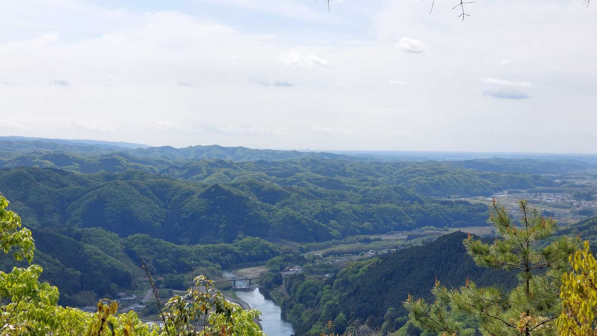 下小川駅-盛金富士-熊野山-上高塚山 周回コースの写真