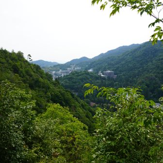 さっきとおった登山口のところかなぁ？