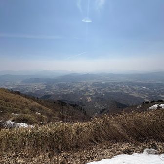 中蒜山から蒜山高原方面