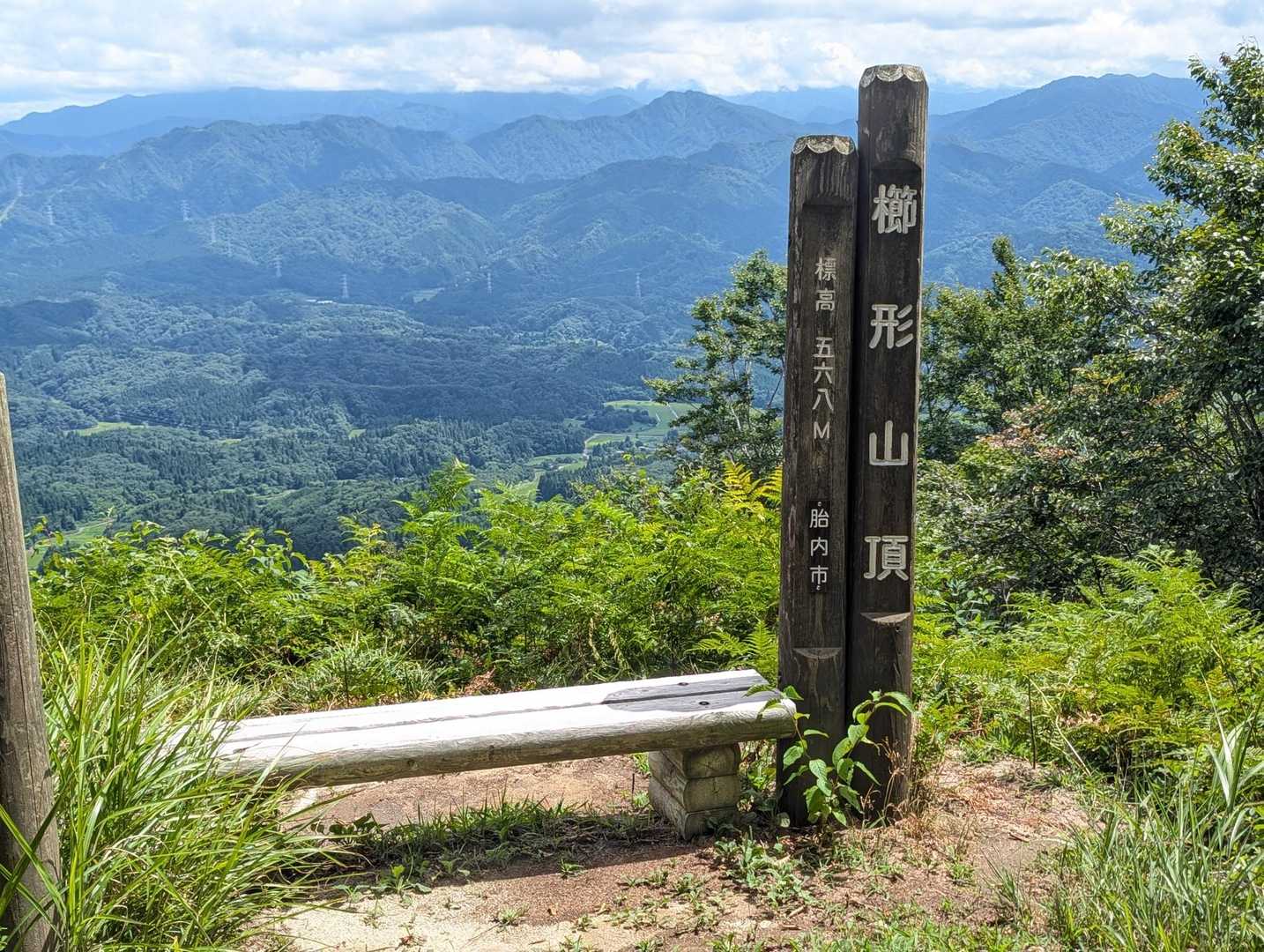 関沢登山口-櫛形山 往復コースの写真