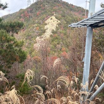 『万願寺西山』へ向かう岩場‼️
『宝塚ロックガーデン』というらしい‼️