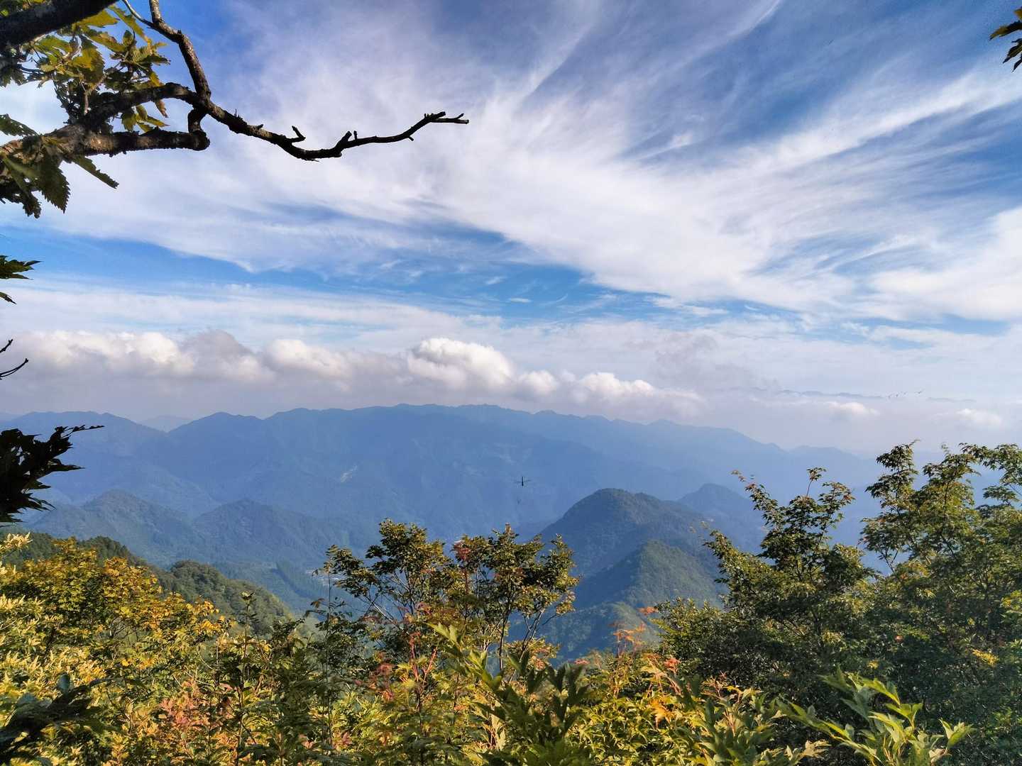 英彦山方面⛅️

手前の山がカラ迫岳だね