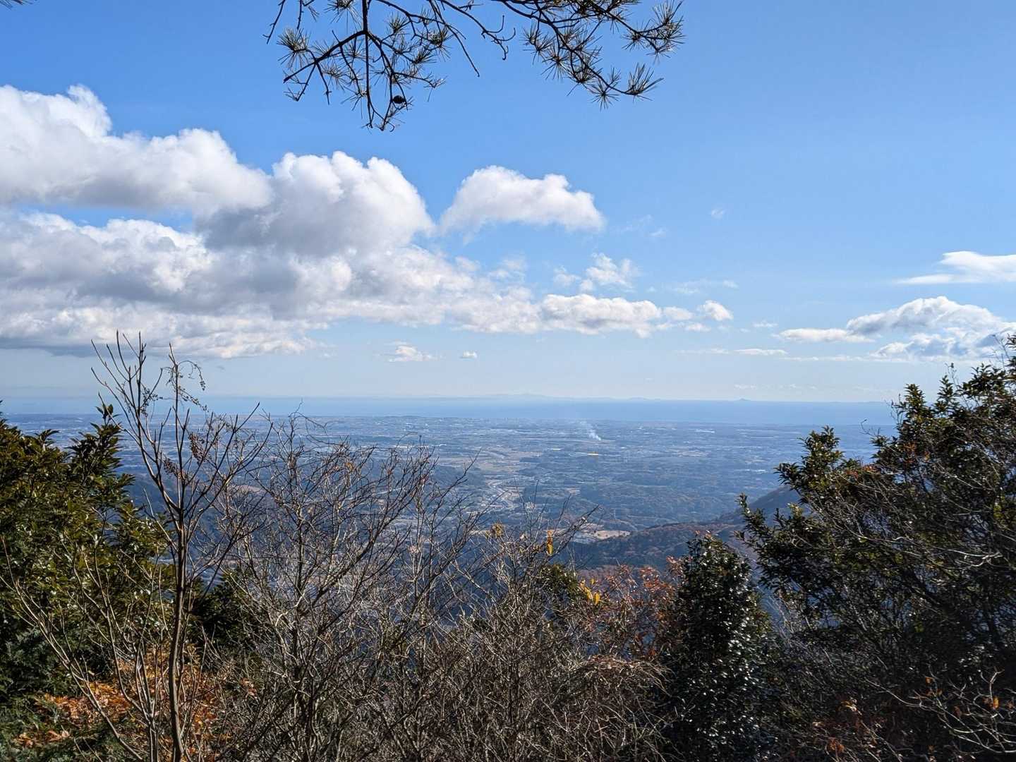 安楽峠-安楽峠登山口-臼杵ヶ岳-小太郎峠-船石-御所平 往復コースの写真
