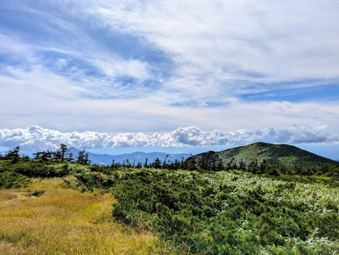 リフト終点-西吾妻山-西大巓 往復コースの写真