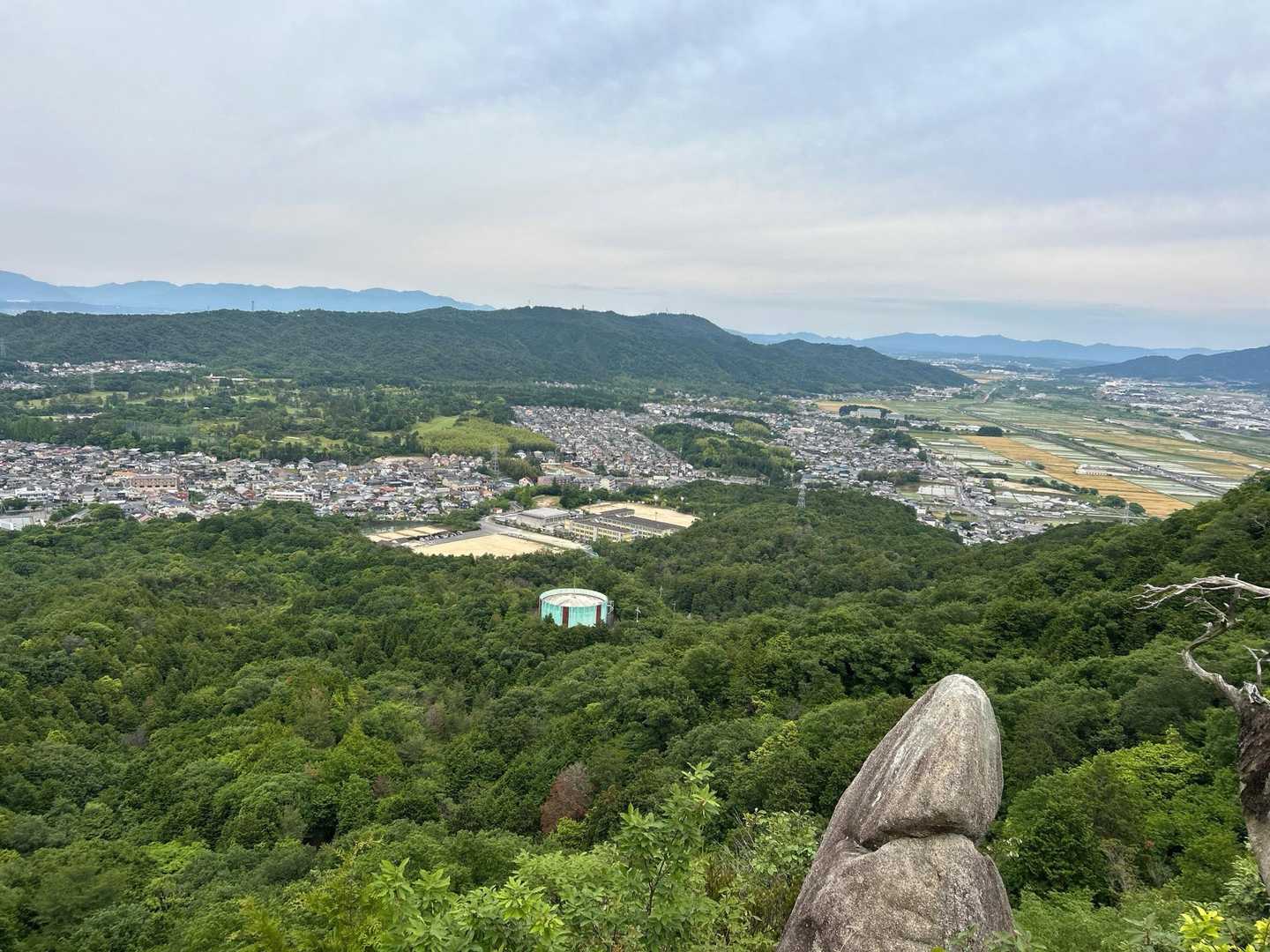 標高低いけど素晴らしい眺望✨