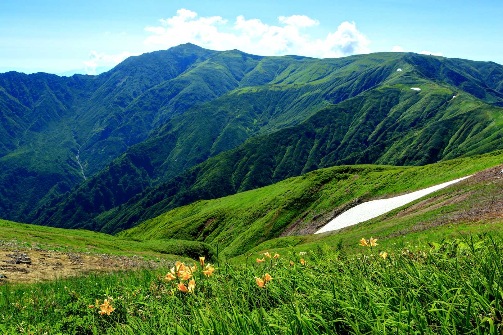 飯豊山の写真