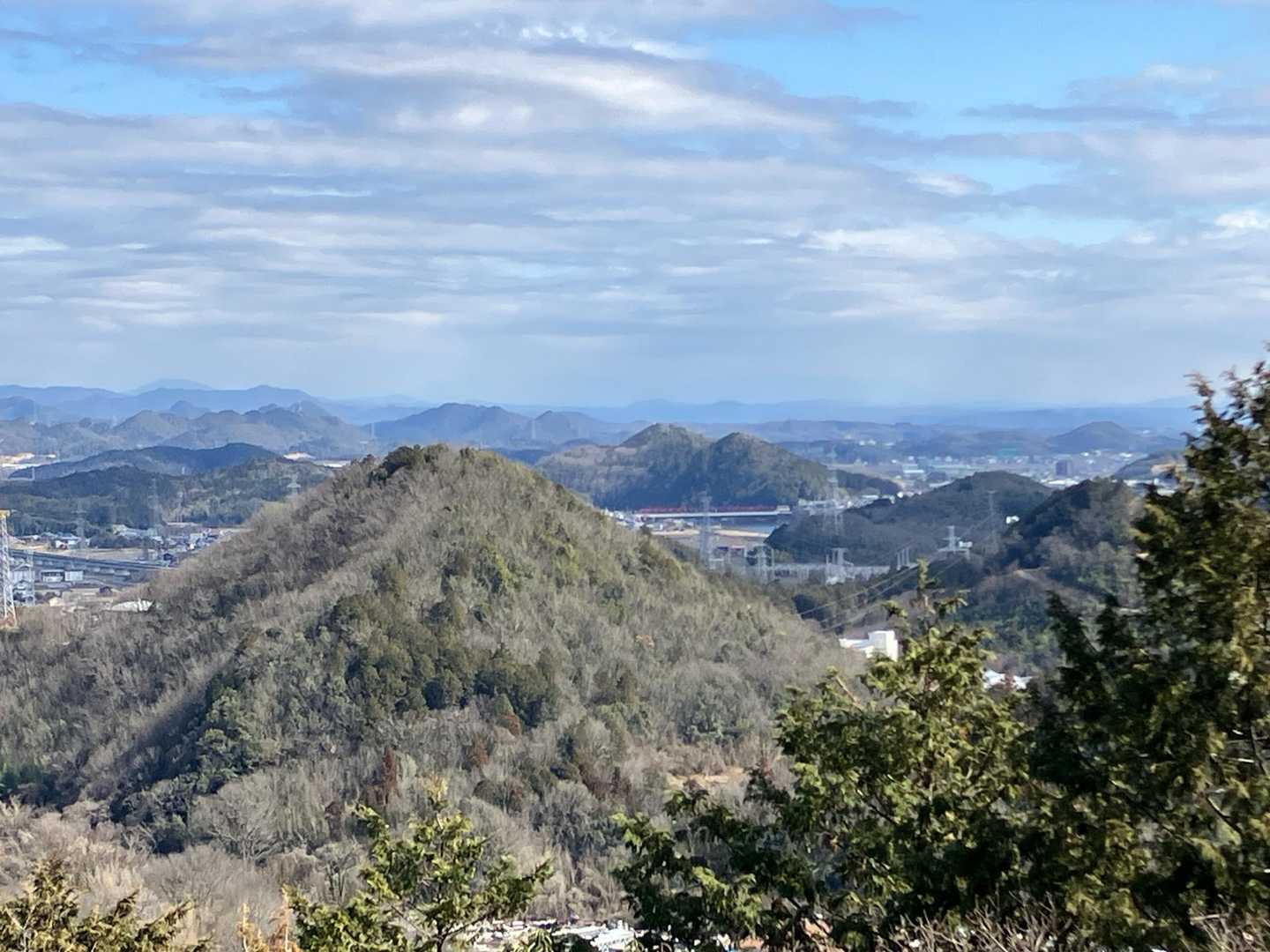鮎之瀬大橋かな？