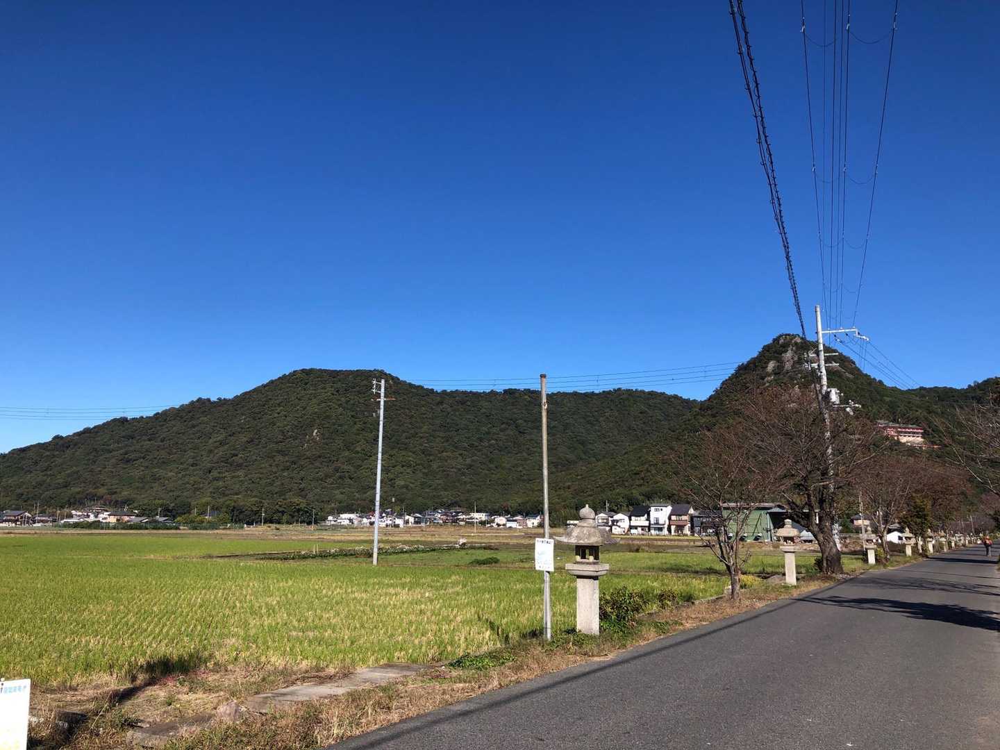 今日登る、山々でしょうか。