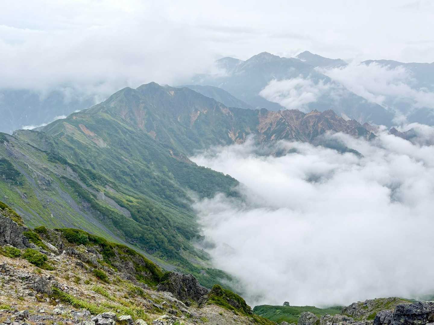 雲海も美しい。