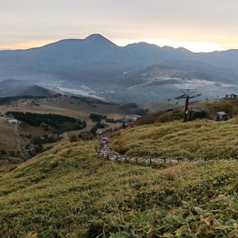 蓼科山が美しい