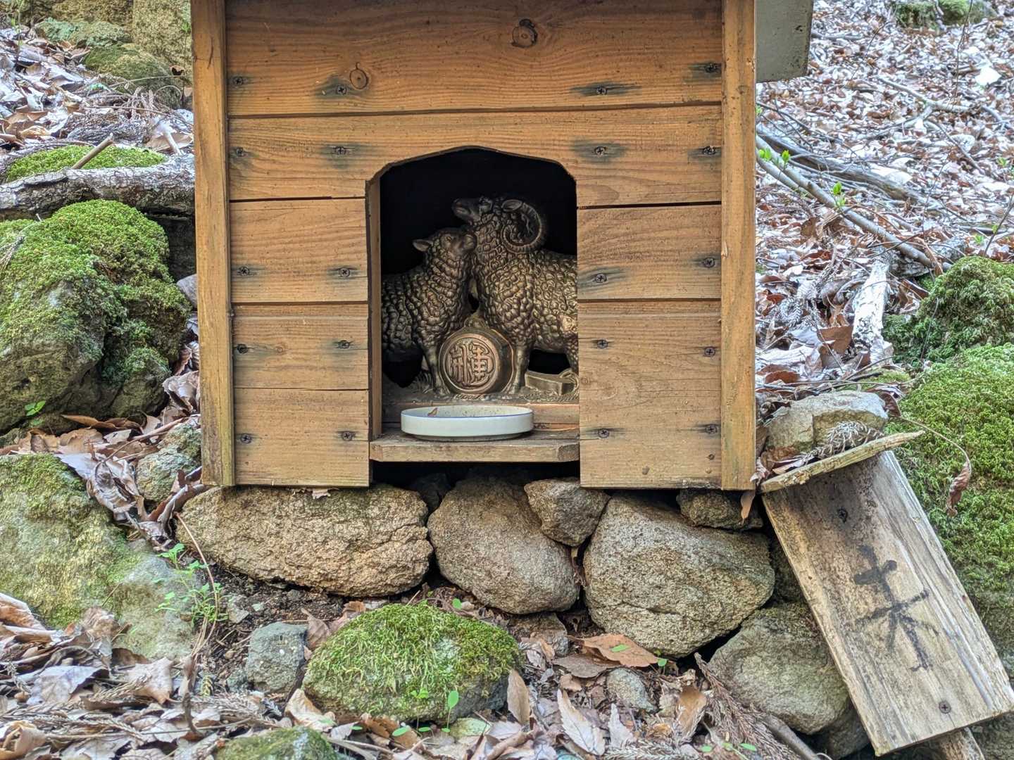 未🐑を過ぎると沢から離れ、少しずつ斜度が増していくよ。