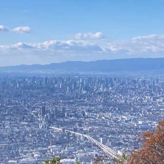 生駒スカイラインの展望スポット③