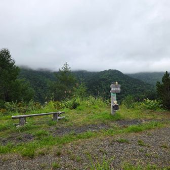 山頂
どんより
