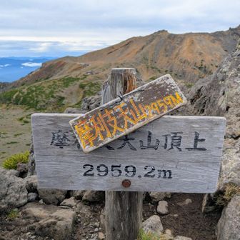 第4ピーク
摩利支天は宗教の影響が強い山に命名されていることが多いそうです。甲斐駒にも有りますよね。
