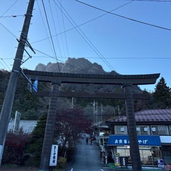 妙義神社に戻ってきました。