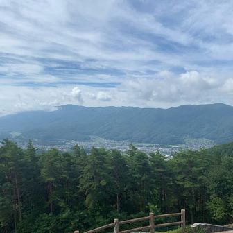 守屋山とかが見えているのかな🤔