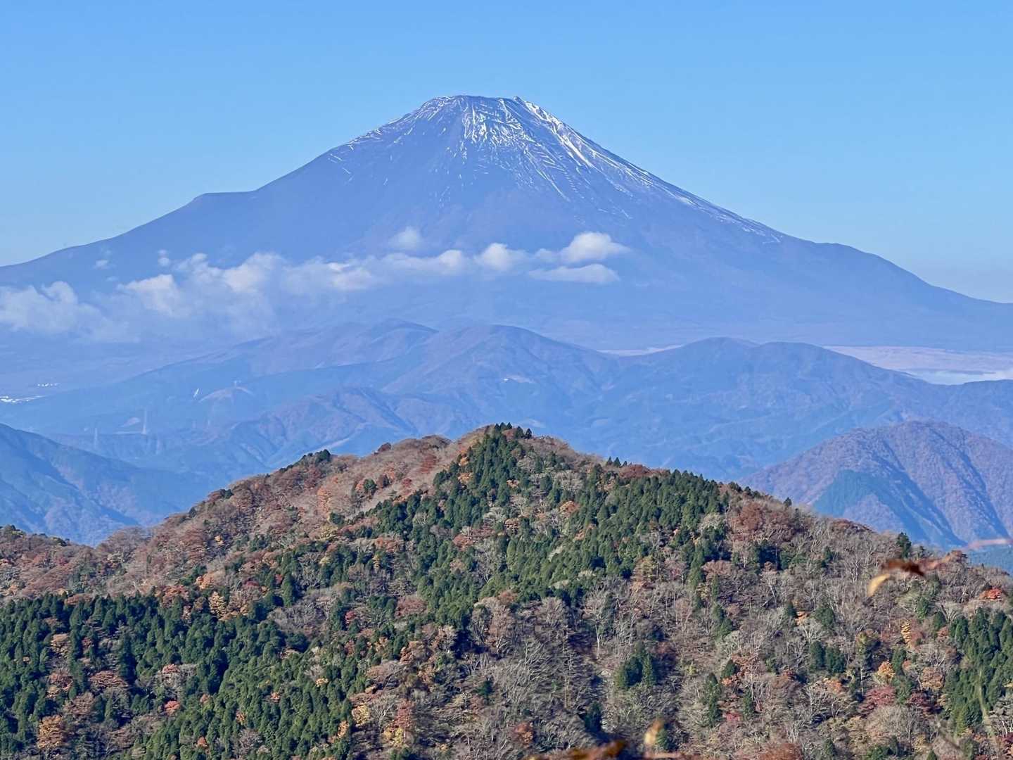 富士山も🗻見えました