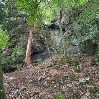 大きな岩
スマホの写真ではスケール感がわからない