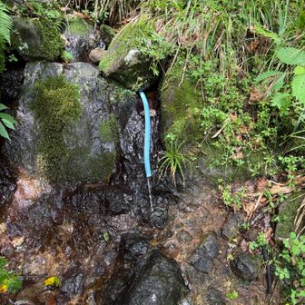冷たい水