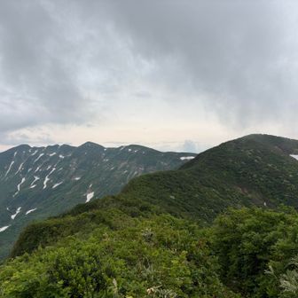 守門岳と大岳