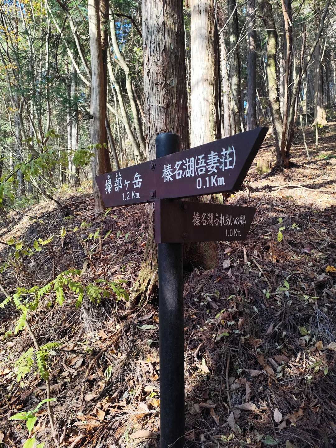 榛名山 往復コースの写真
