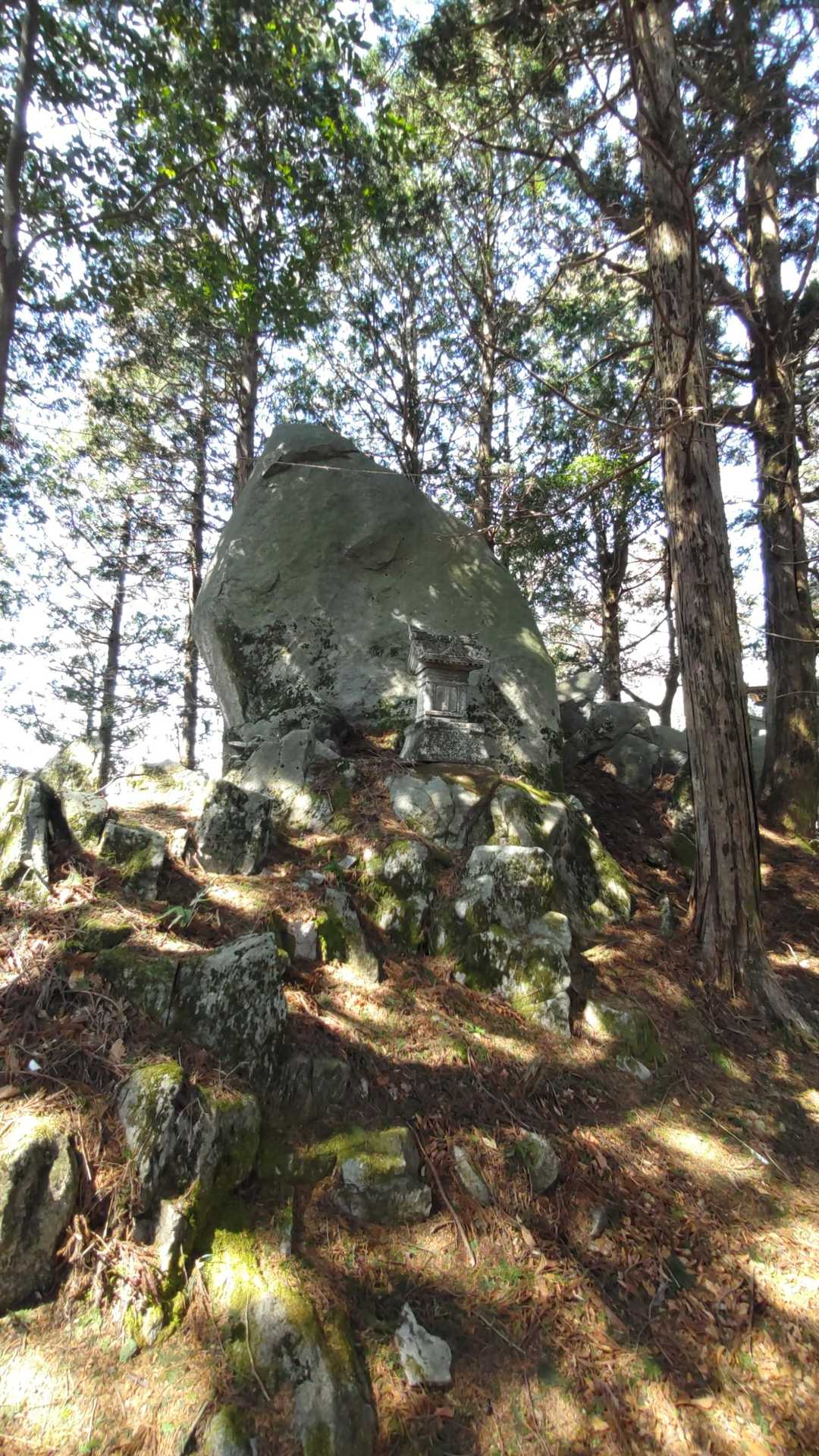 加波山山頂？