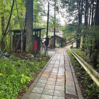 すぐ先でヤギの鳴き声。