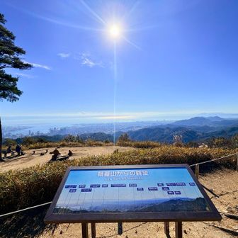 景色もいい〜
わたしはここで チョコパイと キットカット食べた